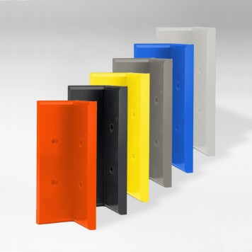 Angle Interne pour lisse de protection murale Polyéthylène sur mesure