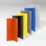 Angle Interne pour lisse de protection murale Polyéthylène sur mesure