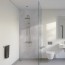 Panneau mural PVC Béton Gris Clair ou Pierre Grise pour salle de bain