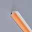 Congé d'angle interne orange bergamot pour plaques et revêtements épaisseur 2-3 mm