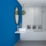 Panneau mural décoratif intérieur PVC Satiné Bleu "Ozone" Altro Whiterock Satins pour salle de bains 3