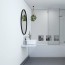 Panneau mural décoratif intérieur PVC Satiné Bleu Draguée "Clarity" Altro Whiterock Satins pour salle de bain 3