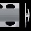 Profilé de jonction gris souris brillant 2 parties pour panneaux muraux ALTRO de 2,5 mm d'épaisseur