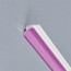 Congé d'angle interne violet feng shui pour plaques et revêtements épaisseur 2-3 mm