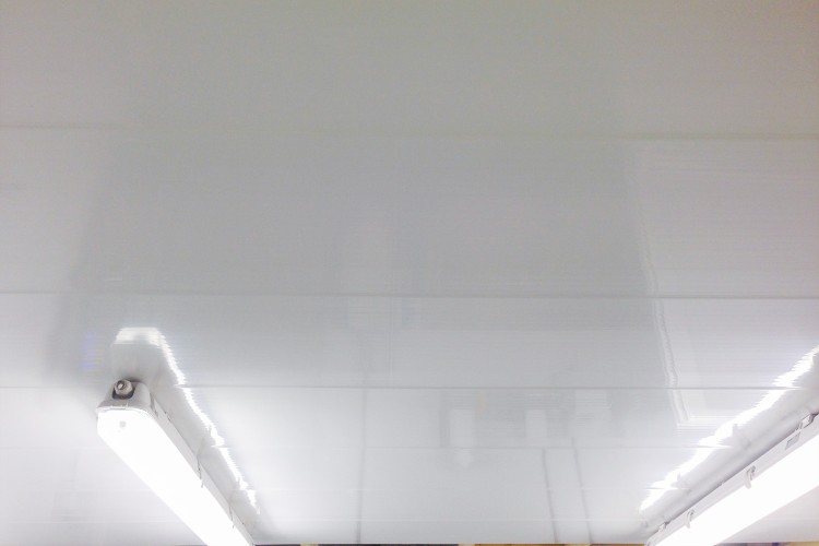lambris alvéolaire plafond boucherie