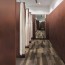 Détail motif Panneau mural PVC antique copper vestiaires