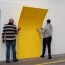 Plaque PVC jaune 3 mm rigide et brillante  (77)