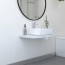 Panneau mural décoratif intérieur PVC Satiné Blanc Gris "Cesco" Altro Whiterock Satins pour salle de bains 4