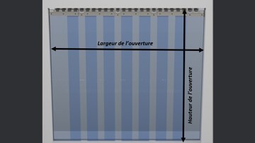 Comment dimensionner son rideau et l'installer