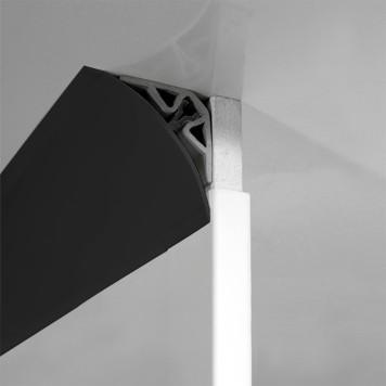 congé d'angle noir