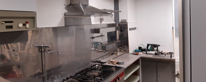 cuisine rénovée aux normes HACCP