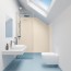 Panneau mural décoratif intérieur PVC Satiné Beige "Oyster" Altro Whiterock Satins pour salle de bains 2