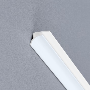 Congé d'angle interne blanc bleu ice pour plaques et revêtements épaisseur 2-3 mm