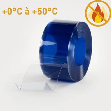 Rouleau de laniere PVC anti-feu ignifuge
