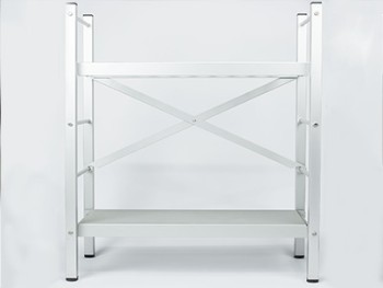 étagères rayonnage en inox