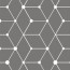 Dalles acoustiques Zinc avec motif cube 2D