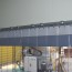 Rideau standard azuré bleu transparent sur mesure