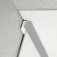 Congé d'angle interne gris urban pour plaques PVC épaisseur 2-3 mm en situation