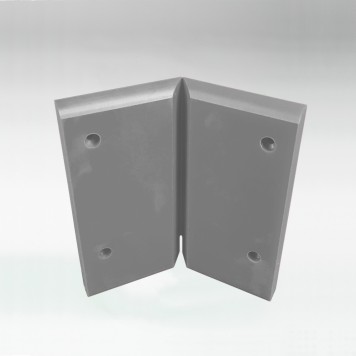 Angle interne pour plinthe Polyéthylène grise
