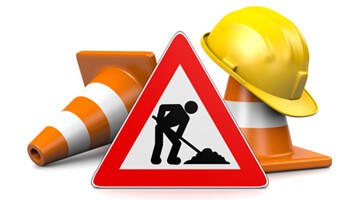 Securite et rideau a lanieres
