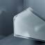 Congé d'angle interne PVC bleu breeze 30 mm x 30 mm en 2 parties Altro pour habillage angle panneaux muraux épaisseur 2,5 mm