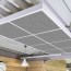 Dalles acoustiques zinc avec motif cube