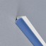 Congé d'angle interne bleu ozone pour plaques et revêtements épaisseur 2-3 mm