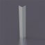 Corniere PVC 60 x 60 mm gris metal