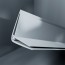 Baguette d'angle externe (sortant) PVC blanche 40 mm x 40 mm en 2 parties ALTRO pour panneaux muraux épaisseur 2,5 mm vue 2