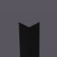 corniere pvc 80 x 80 mm noire (377)