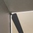 Congé d'angle interne noir pour plaques épaisseur 2-3 mm en situation
