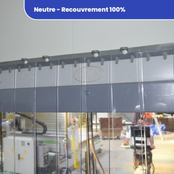 Rideau standard neutre recouvrement 100% 2