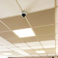 Faux plafond en dalles acoustiques dune