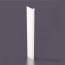 Corniere-PVC-60x20 mm- épaisseur 2 mm - Blanc 9010