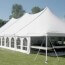 Rouleau film transparent résistant UV pour chapiteau