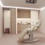 Réalisation cabinet médical avec Panneau mural décoratif intérieur PVC Satiné Beige "Oyster" Altro Whiterock Satins