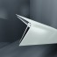 Baguette d'angle externe (sortant) PVC blanc vert seafoam 40 mm x 40 mm en 2 parties ALTRO pour panneaux muraux épaisseur 2,5 mm