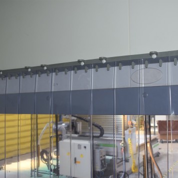 Rideau Grand Froid azuré bleu sur mesure