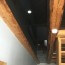 Dalle faux plafond noire decoration