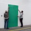 Plaque PVC verte 3 mm rigide et brillante 