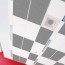 Dalles acoustiques Zinc avec motif cube format 1200 x 600