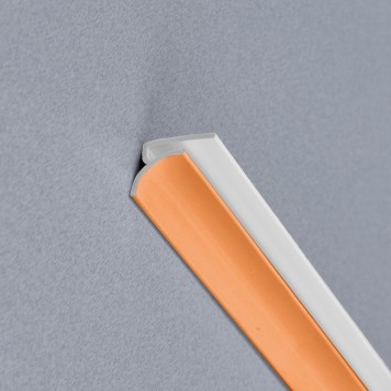 Congé d'angle interne orange bergamot pour plaques et revêtements épaisseur 2-3 mm