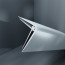 Baguette d'angle externe (sortant) PVC bleu breeze 40 mm x 40 mm en 2 parties ALTRO pour panneaux muraux épaisseur 2,5 mm