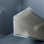 Congé d'angle interne PVC gris urban 30 mm x 30 mm en 2 parties Altro pour habillage angle panneaux muraux épaisseur 2,5 mm