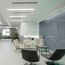 Réalisation paroi murale avec panneau mural décoratif brillant Gris Souris "Distant Thunder" Altro Whiterock Chameleon