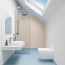 Réalisation parois de douche avec Panneau mural décoratif intérieur PVC Satiné Marron Beige "Fawn" Altro Whiterock Satins