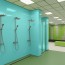 Panneau mural décoratif brillant jaune Altro Whiterock Bleu Givré Sheer Glass pour salle de bain 2