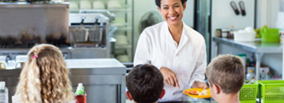 Service en cantine restauration collective