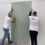 Plaque PVC vert olive 2.5 mm satinee pour renover vos murs rigide