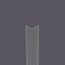 Corniere PVC 40x40 gris fonce (401)
